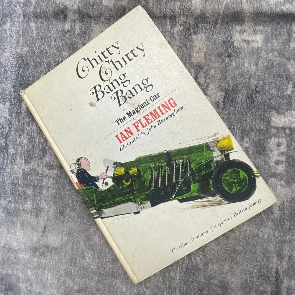 Vtg Chitty Chitty Bang Bang Ian Fleming Hardcover Book Novel